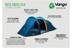 Vango Beta 350XL CLR Tent 10 Vango Beta 350XL CLR Tent -Camping Sales Store beta 350xl clr 2