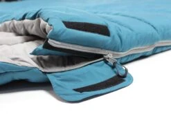 Outdoor Revolution Sun Star Double 400 Sleeping Bag - Blue Coral -Camping Sales Store orsb2031 sunstardouble400bc l3