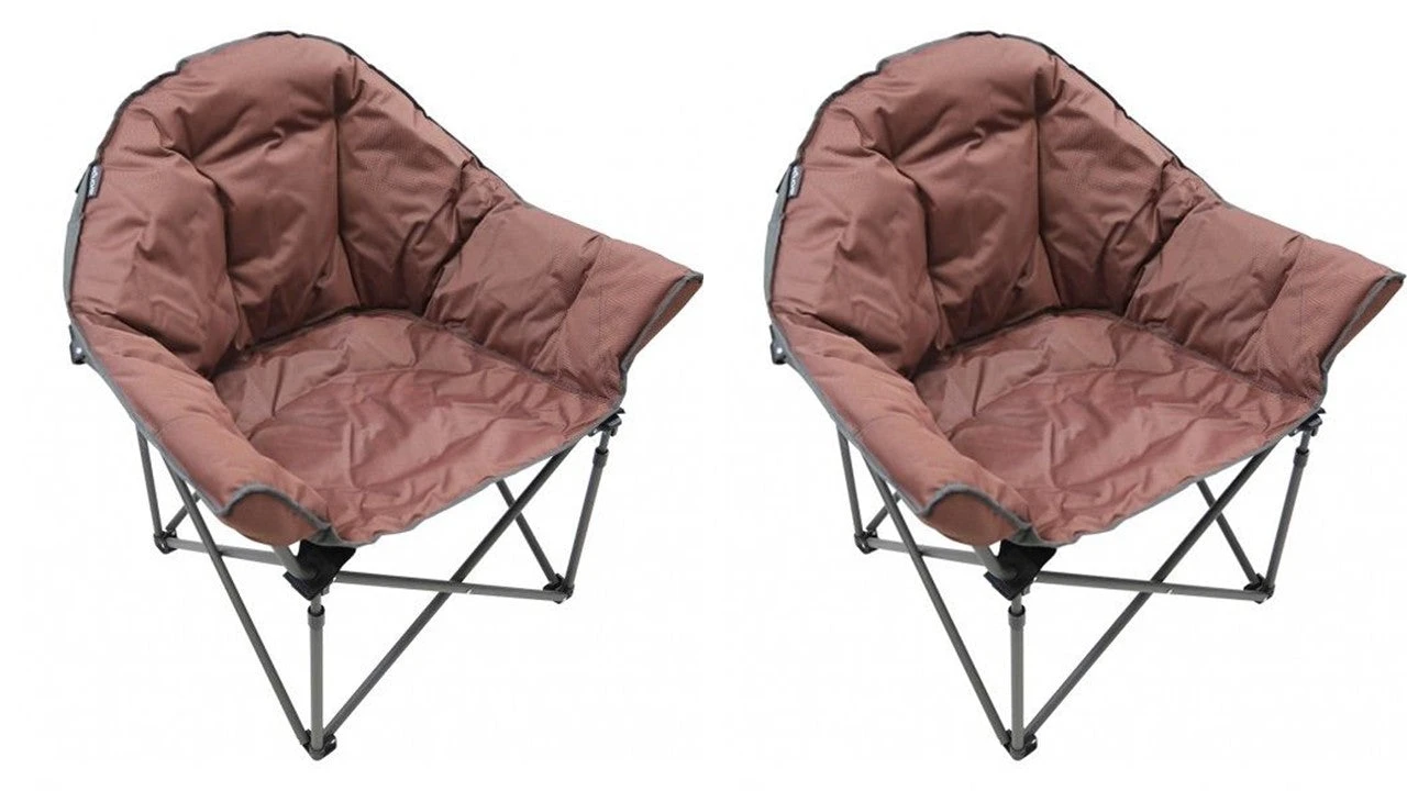 2 X Vango Titan 2 Oversized Chairs (Brick Dusk) 3 2 X Vango Titan 2 Oversized Chairs (Brick Dusk)